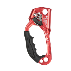 Ascenseur d'escalade en corde en aluminium 7075 pour l'extérieur, main droite, 4KN, durable, léger, avec verrou de sécurité pour l'escalade sur roche, l'escalade d'arbres, le sauvetage - Product Image 6