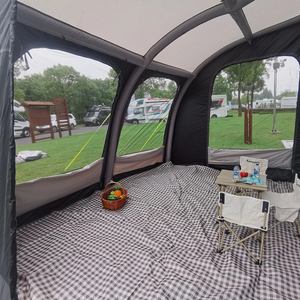 <span class=keywords><strong>Toldo</strong></span> lateral para coche, tienda <span class=keywords><strong>Toldo</strong></span> Frontal Para caravana Wohnmobil Vorzelt, tienda para autocaravana, inflable portátil, <span class=keywords><strong>Camping</strong></span>, Markise RV Annex - Product Image 5