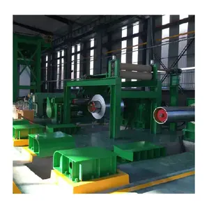 Aluminium coil production line with chemical washing and coating process for galvanizing metal coils