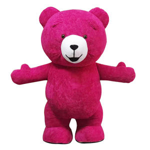 Venta caliente tamaño adulto colorido peluche inflable oso <span class=keywords><strong>de</strong></span> peluche traje <span class=keywords><strong>de</strong></span> dibujos animados para Cosplay mascota - Product Image 5