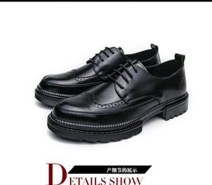 รองเท้าลำลองหนังแท้บุรุษปี 2026 พื้นหนา สวมใส่สบาย กันน้ำ ระบายอากาศได้ดี แบบสวม ปลายแหลม เหมาะสำหรับงานแต่งงาน - Product Image 6