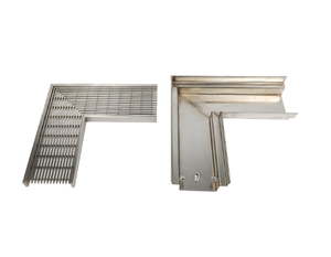 Caniveau <span class=keywords><strong>de</strong></span> drainage en acier inoxydable durable pour pavage <span class=keywords><strong>de</strong></span> villas, jardins et espaces extérieurs - Product Image 5