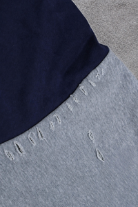 Felpa con Zip Personalizzata per Uomo, Stile Oversize <span class=keywords><strong>Y2K</strong></span> Effetto Lavaggio Acido, 100% Cotone Terry 430 GSM - Product Image 6