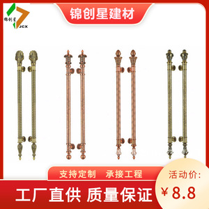 European Style <b>Door</b> <b>Handles</b> Stainless Steel <b>Pulls</b> For Exterior <b>Doors</b> Ambidextrous Easy Installation - Product Image 2