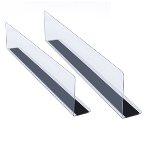 Premium PET Raf Bölücüler Şeffaf Plastik Hookei Buzdolabı Depo Dolabı için - Product Image 4