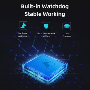 2024 mô hình mới nhất 4 cổng WAN/LAN OEM 4 gam CPE Router với thẻ Sim 2.4 Gam wifi 4 gam Router wifi 4 ăng ten tùy chỉnh Router - Product Image 4