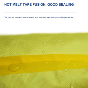 Ropa de protección química <span class=keywords><strong>Traje</strong></span> DE SEGURIDAD anticorte antiestático Bota <span class=keywords><strong>Agua</strong></span>-Antiestático SMS Overol <span class=keywords><strong>Traje</strong></span> Hazmat - Product Image 5