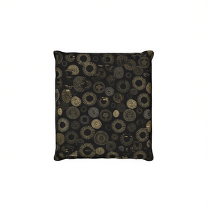 Couette Zuri Black King Size, ensemble de 12 pièces, motif à pois, literie pour la maison - Product Image 1