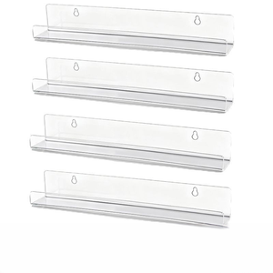 Estante de Pared para <span class=keywords><strong>Discos</strong></span> de Vinilo de Acrílico Transparente, Directo de Fábrica, para <span class=keywords><strong>Discos</strong></span> de 12 Pulgadas, Venta al Por Mayor - Product Image 1