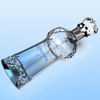 Fabrication de bouteilles en verre OEM ODM bouteille de parfum vide de luxe bouteille de parfum avec boîte d'emballage