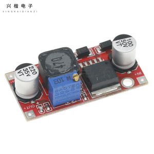 Lm2596 Dc Dc Converter 3A Adjustable Output <b>5V</b> With Reverse Polarity Protection Tdk Inductor Board Mount Module - Product Image 1