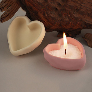 YS forma irregolare a cuore candeliere stampi in Silicone gesso Mini scatola di colata stampo <span class=keywords><strong>fai</strong></span> <span class=keywords><strong>da</strong></span> <span class=keywords><strong>te</strong></span> decorazione per la casa forniture - Product Image 6