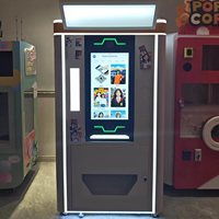 Machine de beauté IA avec SDK et retour de monnaie, en acier inoxydable, prend des photos, imprime des photos de célébrités, génère des cartes magnétiques
