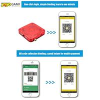 Boîte de paiement par code QR pour machine de jeu d'arcade, distributeur automatique, terminal de paiement sans espèces, WiFi 4G avec écran LCD, système de gestion