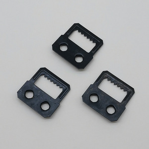 E219-2 <b>Black</b> Serrated Hanger For Photo <b>Frame</b> Back Panel Iron Durable Hanging Hardware Accessory - Product Image 1