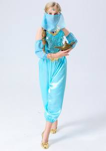 Fiesta de <span class=keywords><strong>Halloween</strong></span> películas Cosplay Jasmine princesa <span class=keywords><strong>disfraz</strong></span> vestidos danza del vientre disfraces - Product Image 4