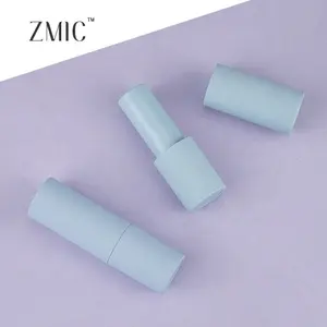 Rỗng Vòng Nhựa Son Môi Ống Blush Stick Bao Bì Màu Xanh Cao Su Nam Châm Son Môi Ống Tùy Chỉnh Trung Quốc Trang Điểm Thương Hiệu Son Môi