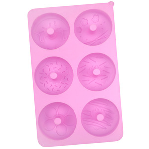 <span class=keywords><strong>Mini</strong></span> poêle à beignets en <span class=keywords><strong>silicone</strong></span> à 6 cavités pour la cuisson <span class=keywords><strong>moule</strong></span> à anneau de pêche antiadhésif et résistant à la chaleur pour gâteau beignet <span class=keywords><strong>Muffin</strong></span> - Product Image 2