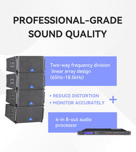 ระบบลำโพงไลน์อาร์เรย์แบบพาสซีฟ CHORDIO CF-212 กันน้ำ 138dB SPL สำหรับคอนเสิร์ตกลางแจ้ง  ลำโพง 8x12 <span class=keywords><strong>นิ้ว</strong></span> + ซับวูฟเฟอร์ 2x18 <span class=keywords><strong>นิ้ว</strong></span> - Product Image 2