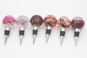 2025 thiết kế mới chai Stopper kim loại nút chai thực hoa nhà máy đồ nội thất nhà bếp tăng Phong lan bồ công anh Logo nhúng - Product Image 3