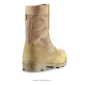 Botas Tácticas HBP07 Importadas de CN/GUA con Suela de Goma, Botas de Caza Tácticas para Hombre de 9 Pulgadas Color Bronceado con Cremallera - Product Image 5