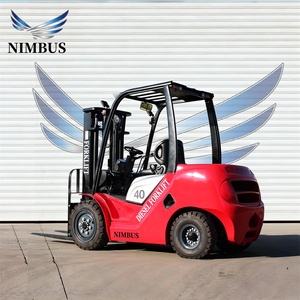 Chariot élévateur diesel NIMBUS haute efficacité certifié ISO 9001, fourches forgées personnalisables, caméra de recul en option - Product Image 4