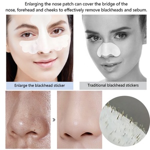 Masque en feuille adhésif pour points noirs en gros avec charbon de bambou pour le nettoyage des pores et l'élimination des points noirs, tous types de peau - Product Image 3