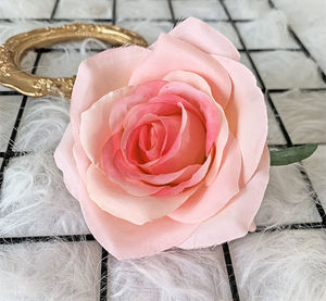 Gran oferta, diseño de decoración de cabeza de flor de Rosa artificial para boda, Rosa rizadora francesa, venta al por mayor - Product Image 5