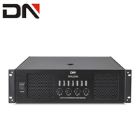 Amplifier daya 2200W 4 saluran, penguat daya audio profesional karaoke subwoofer kelas TD