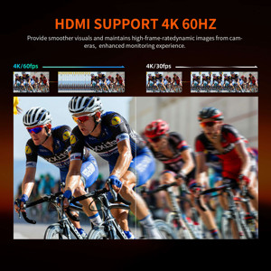 Seetec P215 Pro 21.5 inch Full HD 1920x1080 1000nits Màn hình phát sóng sáng cao với âm thanh nhúng HDR - Product Image 4