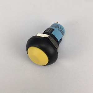 Rohs Matière Plastique <span class=keywords><strong>2A</strong></span> M0.75 12mm Noir Verrouillé Interrupteur À Bouton-Poussoir - Product Image 5