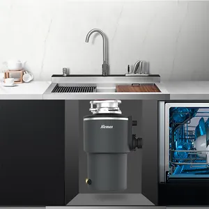 Fabrik Großhandel Lebensmittel abfallent sorger mit anges ch lossenem Geschirrs püler Küchen spüle Abfallen tsorgung Smart Food Waste Processor