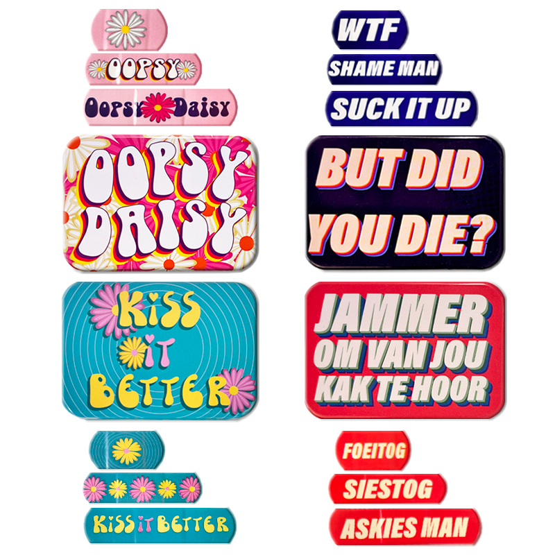 Customized OEM Tin Box Cartoon Children's Waterproof Band Aid