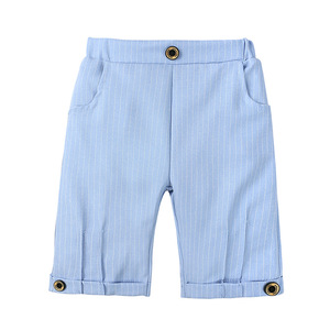 Ropa para Niños Pequeños, Conjuntos de Ropa Oficial para Bebés, Conjuntos de Pantalones a Rayas para Niños con Camisa al por Mayor - Product Image 6