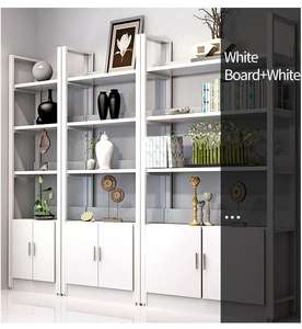 5 strati semplice stile moderno in legno massello di quercia librerie mobili in legno - Product Image 5