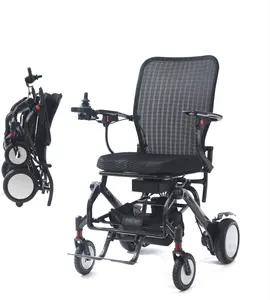 كرسي متحرك آلي كهربائي خفيف الوزن قابل للطي كرسي متحرك كهربائي للكبار