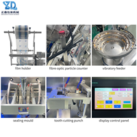 Machine d'emballage pneumatique entièrement automatique à trois soudures latérales en acier inoxydable de qualité alimentaire pour grains de café avec comptage précis