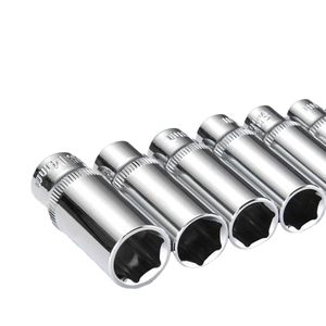 OUSHKE Outil de réparation automobile Clé à douille à chocs 8mm-32mm finition chromée CR-V Clé hexagonale à bille Qualité DIY Finition miroir / Poli OEM - Product Image 1