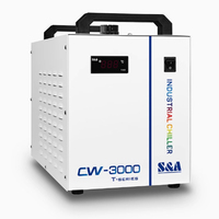 Système de refroidissement industriel CW3000 CW5000 CW5200 CW6000 Refroidisseur d'eau 60W-150W CO2 Laser Gravure Machine de découpe