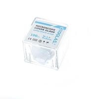 High Transparent 10mm Round Cover Glass slip Slide for Biology Class and Laboratory