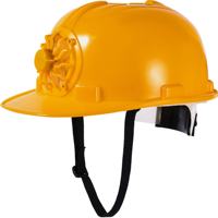 Casque de sécurité industriel en HDPE à demi-bord personnalisé, conforme aux normes ANSI CE, avec ventilateur solaire