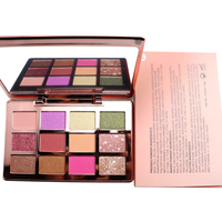 Aucun logo bas quantité minimale de commande ombre à paupières fournisseur Nouveau Type Stocké Personnalisé Personnalisé Couleur Néon De Point Culminant de Maquillage