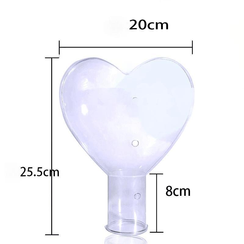 Coeur blanc (L20*H25,5 cm)