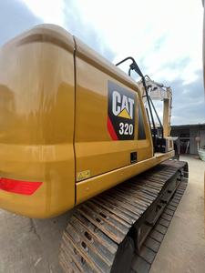 Excavadora hidráulica de cadenas CAT 320 usada, excavadora de tamaño mediano para movimiento de tierras, construcción municipal e infraestructural - Product Image 1