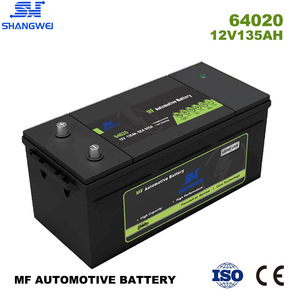 แบตเตอรี่รถยนต์ Shangwei รุ่น 80D26 12V 60Ah Cca 702A แบตเตอรี่สตาร์ทสำหรับยานยนต์ อายุการใช้งานยาวนาน ผลิตในประเทศจีน - Product Image 3