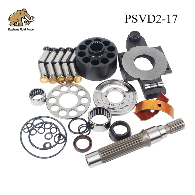 Excavator Hydraulic Piston Pump Spare Parts PSVD2-17 Main Pump for Construction Machinery Parts