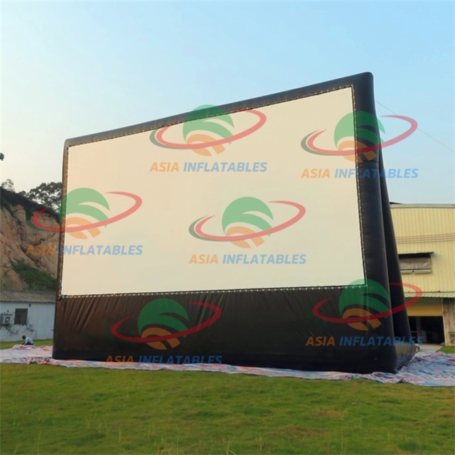 Portable Party Air Projection Outside Projector Cinema Outdoor Blow up Airblown Movie Screen Inflatable