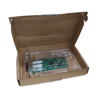 Fibre Gigabit double NIC Intel I350-F2 1Gb PCI Express 2.1 X4 serveur interne modèle de carte Ethernet