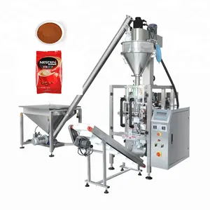 VFFS Chocolate Wheat Flour Milk Powder Sachet Pouch Bag Automatic Vertical Filling Packing Machine