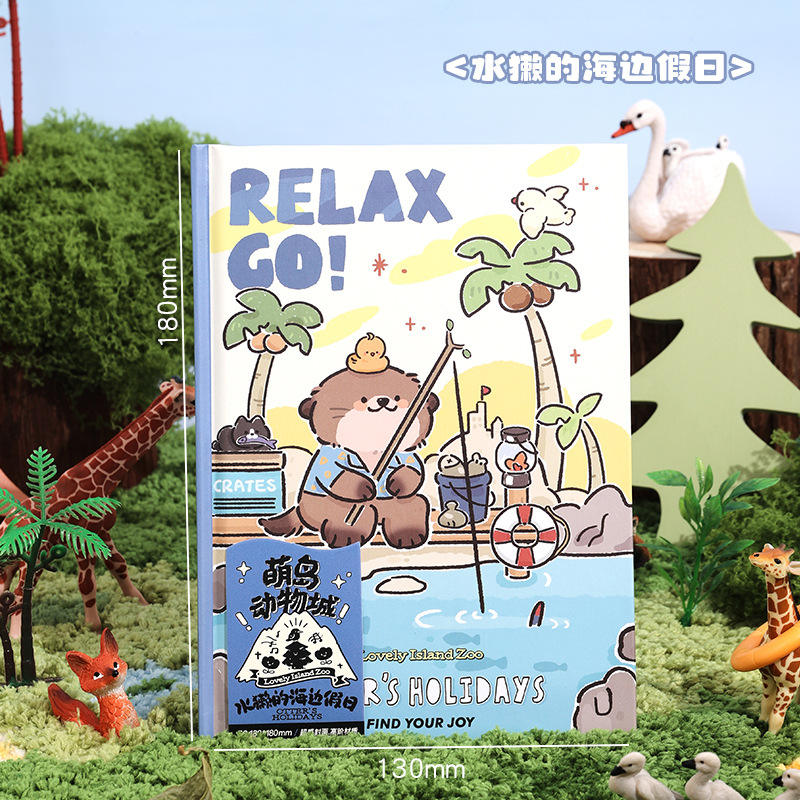 Otter's seaside holiday